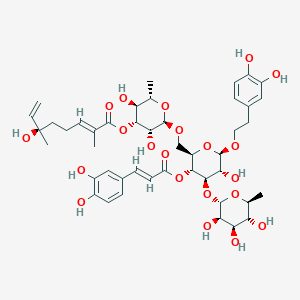 Chemical structure of Jasnervoside C