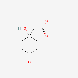 Chemical structure of Jacaranone