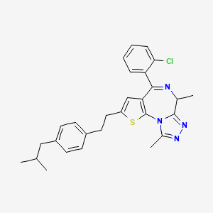 Chemical structure of Israpafant
