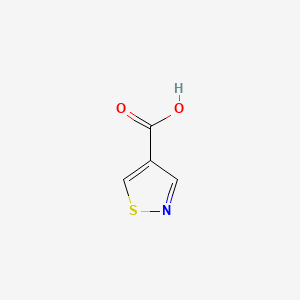 Chemical structure of Isothiazole-4-carboxylic acid