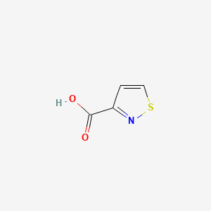Chemical structure of Isothiazole-3-carboxylic acid