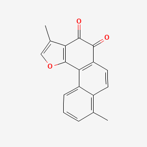 Chemical structure of Isotanshinone II
