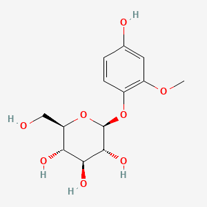 Chemical structure of Isotachioside