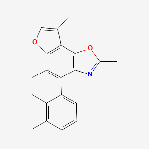 Chemical structure of Isosalviamine B