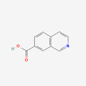 Chemical structure of Isoquinoline-7-carboxylic acid