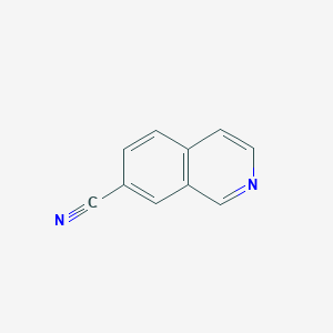 Chemical structure of Isoquinoline-7-carbonitrile