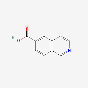 Chemical structure of Isoquinoline-6-carboxylic acid