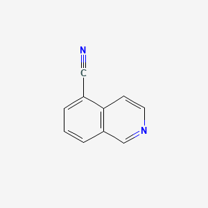 Chemical structure of Isoquinoline-5-carbonitrile