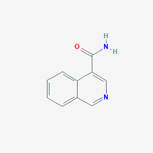 Chemical structure of Isoquinoline-4-carboxamide