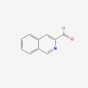 Chemical structure of Isoquinoline-3-carbaldehyde