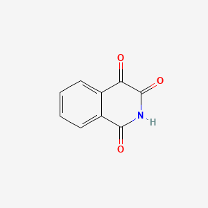 Chemical structure of Isoquinoline-1,3,4(2H)-trione