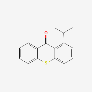 Chemical structure of Isopropylthioxanthone