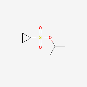 Chemical structure of Isopropyl cyclopropanesulfonate
