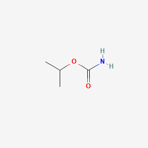 Chemical structure of Isopropyl Carbamate