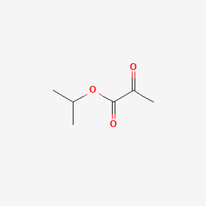 Chemical structure of Isopropyl pyruvate