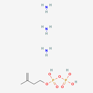 Chemical structure of Isopentenyl pyrophosphate triammonium salt solution