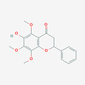 Chemical structure of Isopedicin