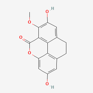Chemical structure of Isooxoflaccidin