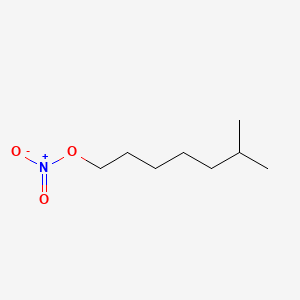 Chemical structure of Isooctyl Nitrate