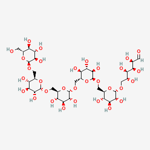 Chemical structure of Isomaltohexose
