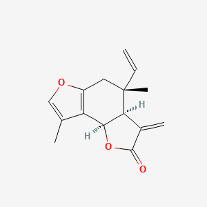 Chemical structure of Isolinderalactone