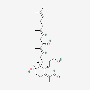 Chemical structure of Isoiridogermanal