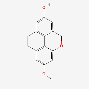 Chemical structure of Isoflavidinin