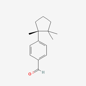 Chemical structure of Iso-cuparenal