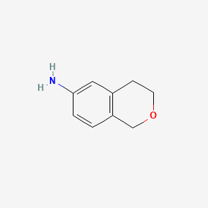 Chemical structure of ISOCHROMAN-6-AMINE