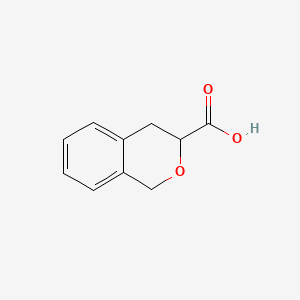 Chemical structure of Isochroman-3-carboxylic acid