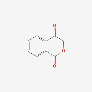 Chemical structure of Isochroman-1,4-dione