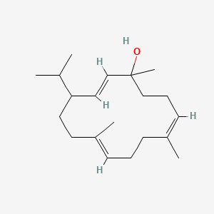 Chemical structure of Isocembrol