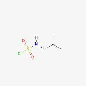 Chemical structure of Isobutylsulfamoyl Chloride