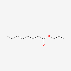 Chemical structure of Isobutyl octanoate