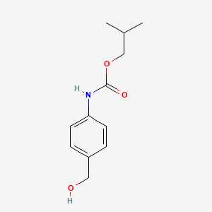 Chemical structure of Isobutyl (4-(hydroxymethyl)phenyl)carbamate