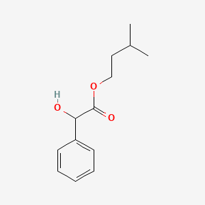 Chemical structure of Isoamyl mandelate