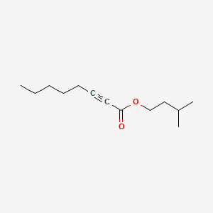 Chemical structure of Isoamyl 2-Octynoate