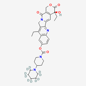 Chemical structure of Irinotecan-d10