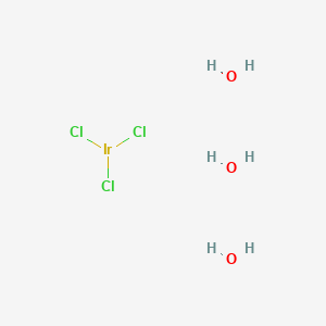 Chemical structure of Iridium(III) chloride trihydrate