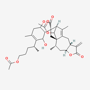 Chemical structure of Inulanolide A