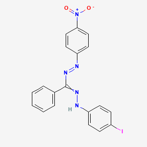 Chemical structure of INT Formazan