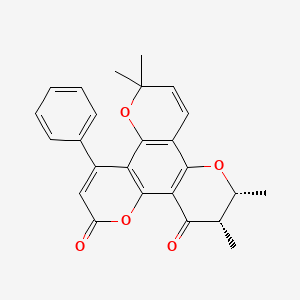 Chemical structure of Inophyllum E