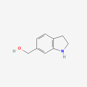Chemical structure of Indolin-6-ylmethanol