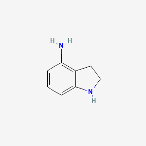 Chemical structure of Indolin-4-amine