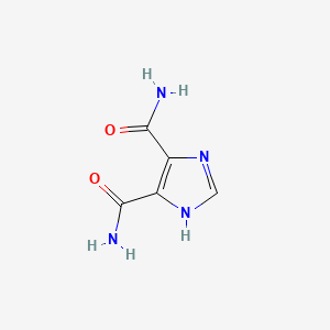 Chemical structure of Imidazole-4,5-dicarboxamide