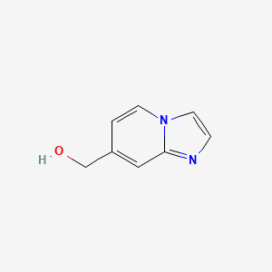 Chemical structure of Imidazo[1,2-a]pyridine-7-methanol