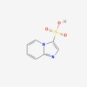 Chemical structure of Imidazo[1,2-a]pyridine-3-sulfonic acid