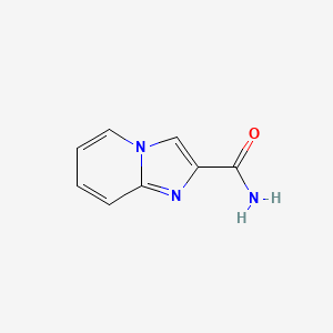 Chemical structure of Imidazo[1,2-a]pyridine-2-carboxamide
