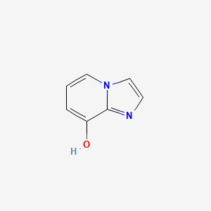 Chemical structure of Imidazo[1,2-a]pyridin-8-ol