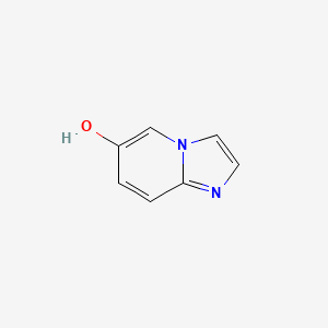 Chemical structure of Imidazo[1,2-a]pyridin-6-ol